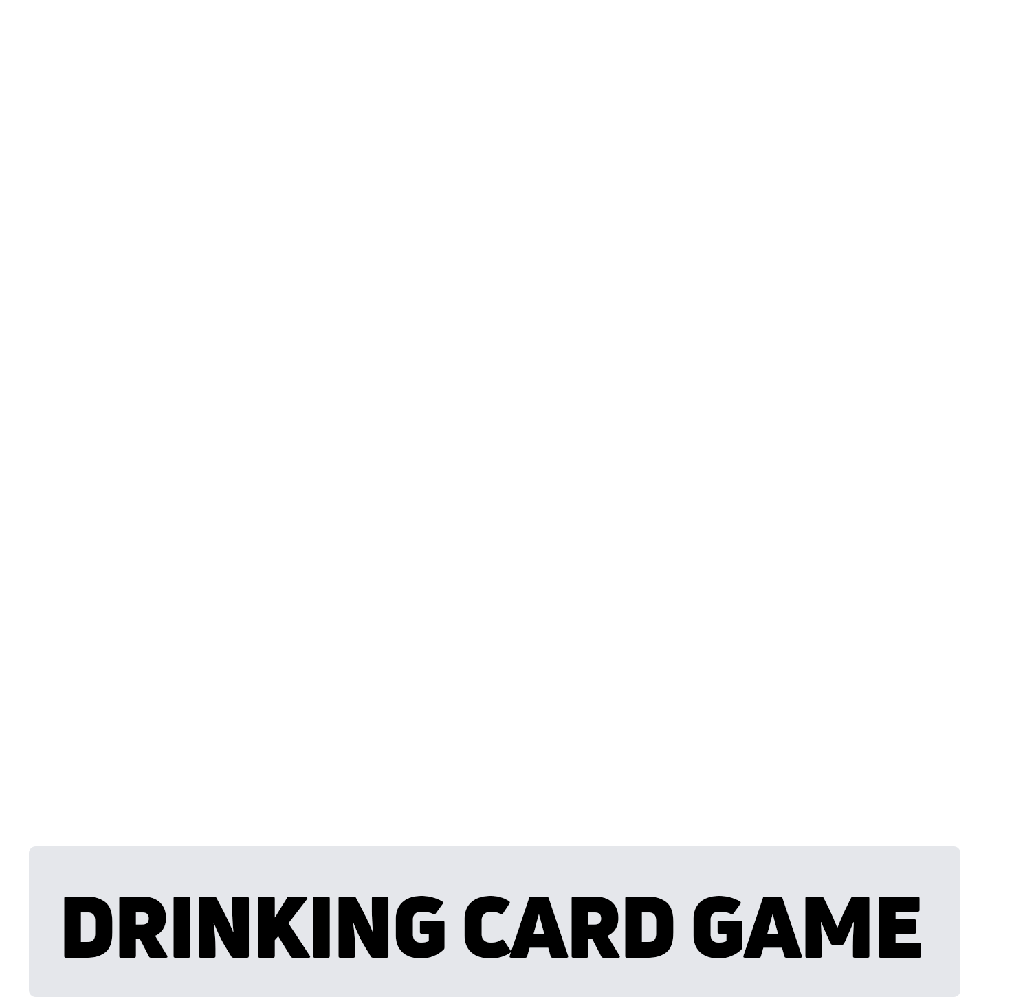 Diddy Party Drinking Card Game